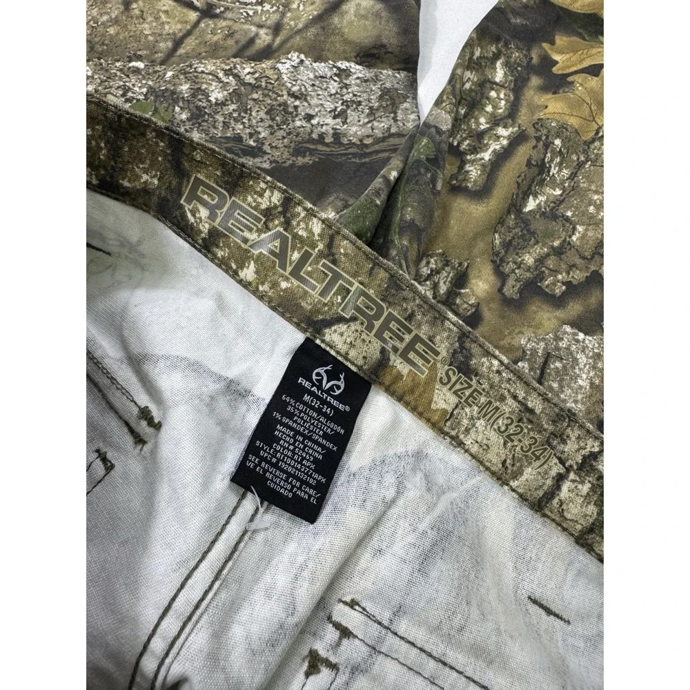 Realtree APX Camo Cargo Pants Mens Size M 32-34 Hunting Tactical Outdoor Gear
